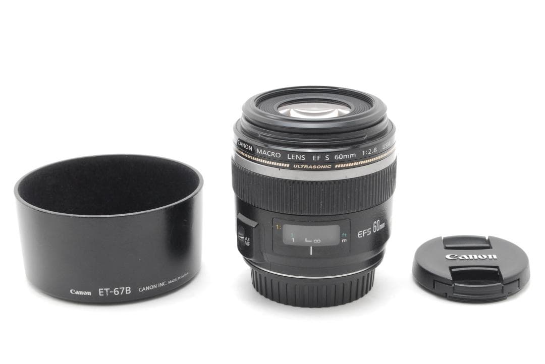 レンズ(単焦点) Canon EF-S 60mm f/2.8 Macro USM L0332