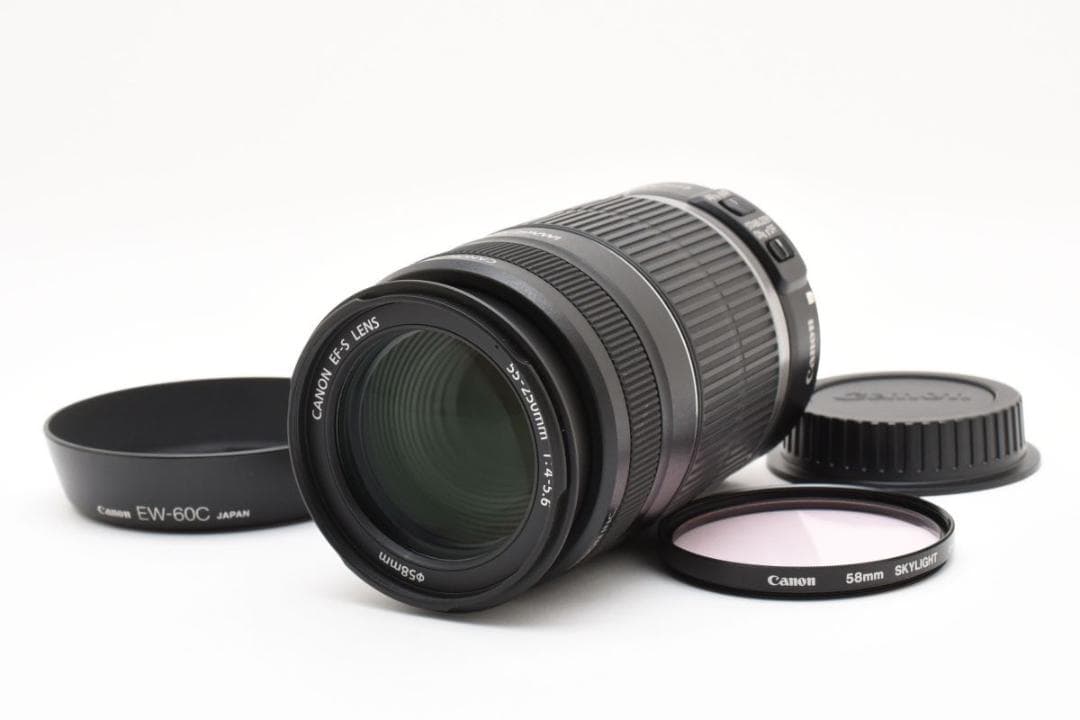 美品 Canon EF-S 55-250mm F4-5.6 IS AA3483