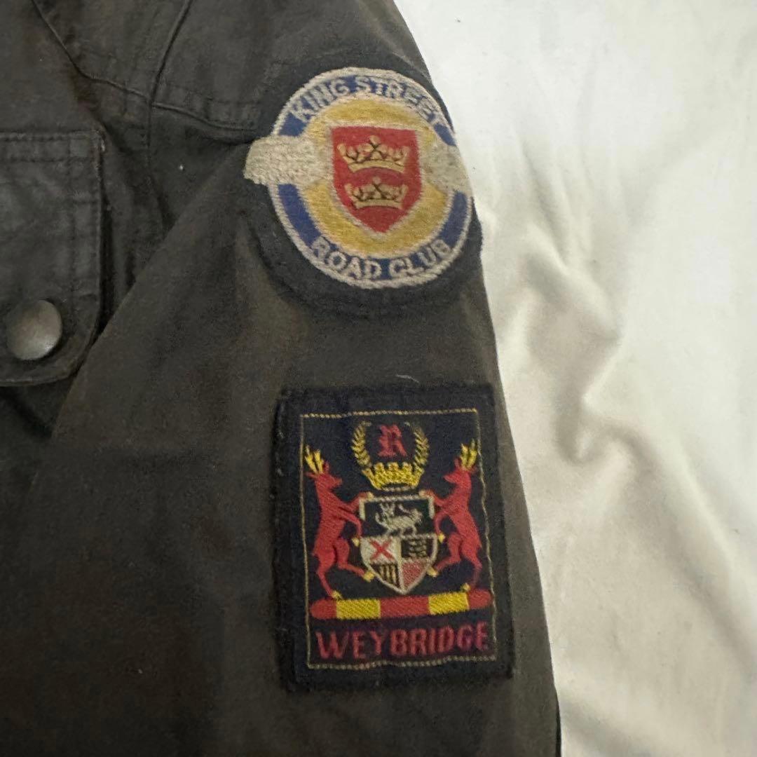 Ralph Lauren 廃盤RUGBY ワックスドジャケット ワッペン　S