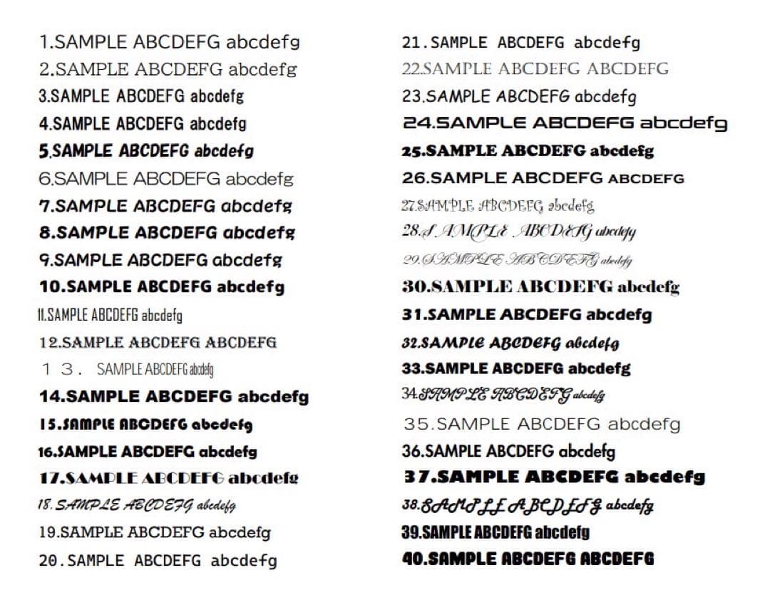 オーダーアイロンシート　ロゴ　家紋名前　チーム名　ネーム　会社名