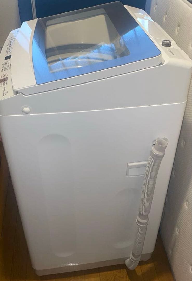 全自動洗濯機　AQUA AQW-P7P 7kg 2024年製
