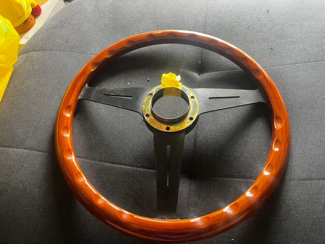 値下げ！【ジャンク品】【当時物】Nardi ウッド ステアリング