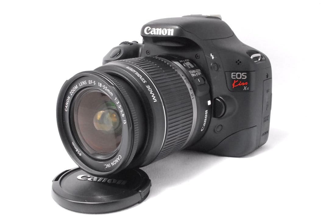 美品✨スマホ転送✨手ぶれ補正機能付✨Canon kiss X4✨一眼レフカメラ✨