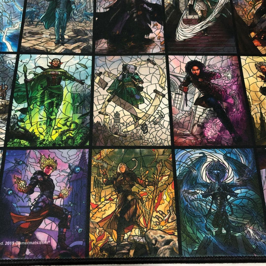 mtg プレイマット 灯争大戦 プレインズウォーカー ニコルボーラス リリアナ他