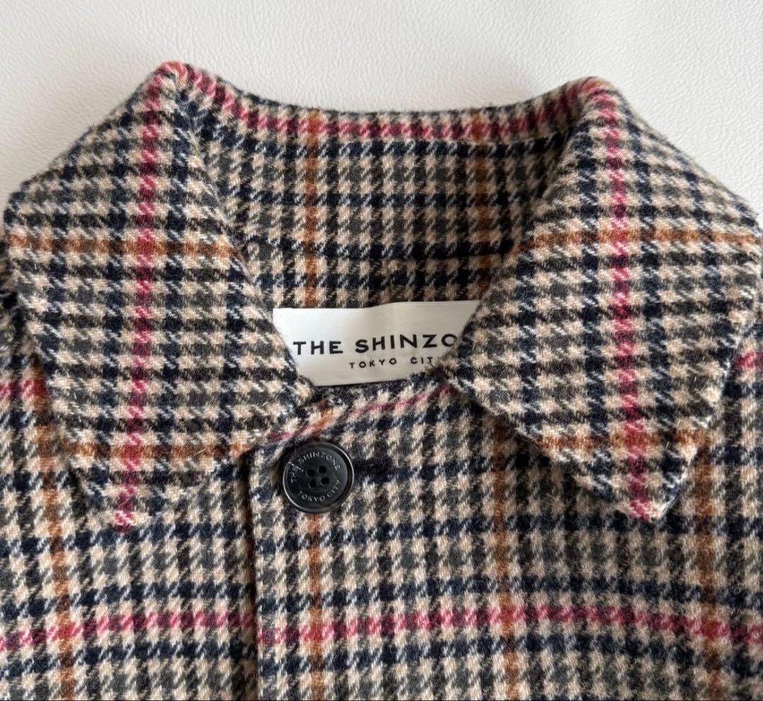 限定価格美品格安シンゾーン　バルマカーンコート　34 クラブチェック