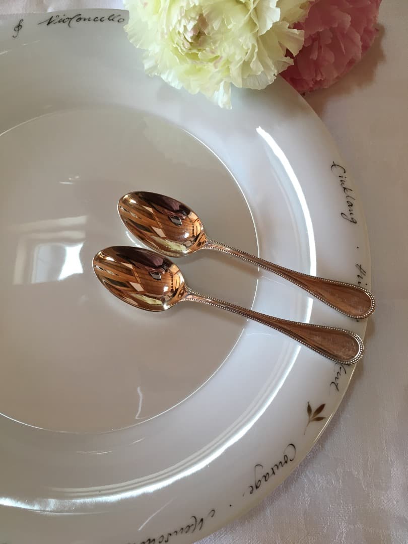 Christofle クリストフル スターリングシルバー コーヒースプーン ４本