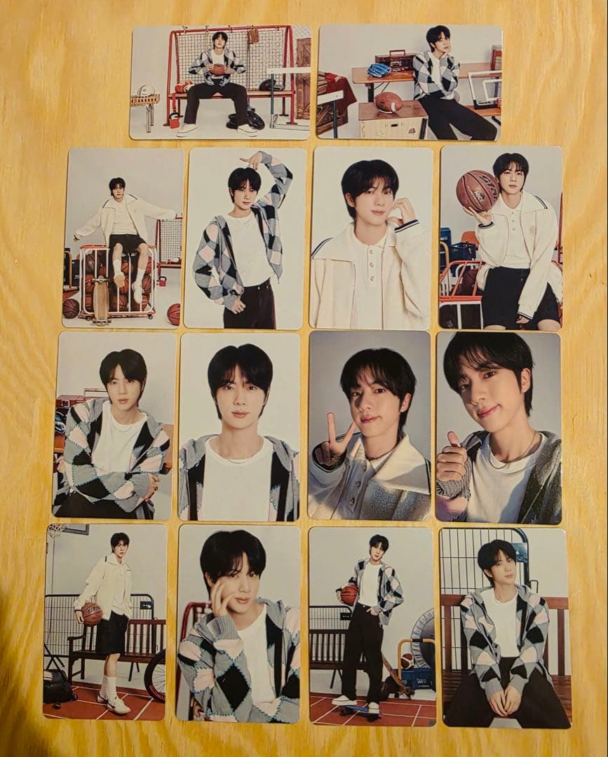 BTS ジン RUNSEOKJIN フォトカード コンプ POPUP JIN