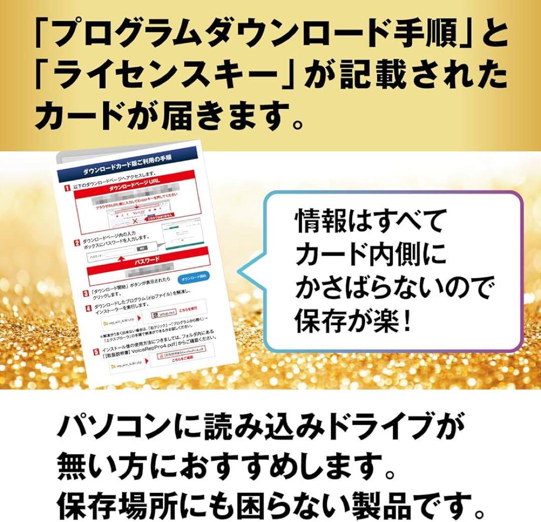 音声タイピング Voice Rep Pro 4 高性能 音声入力ソフト 音声認識