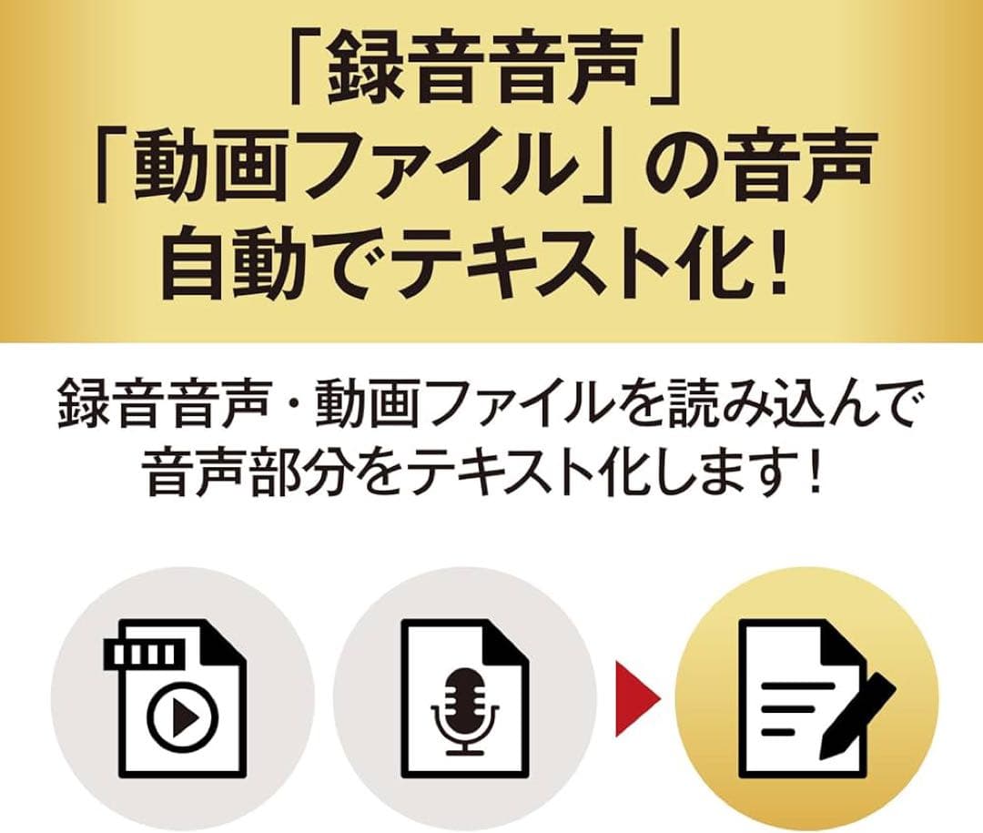 音声タイピング Voice Rep Pro 4 高性能 音声入力ソフト 音声認識