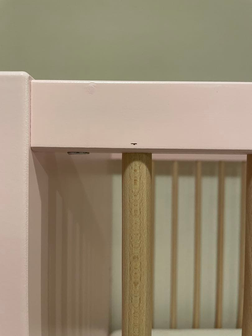 IKEA MYLLRA(ミルラ) ベビーベッド（マットレス付き）002