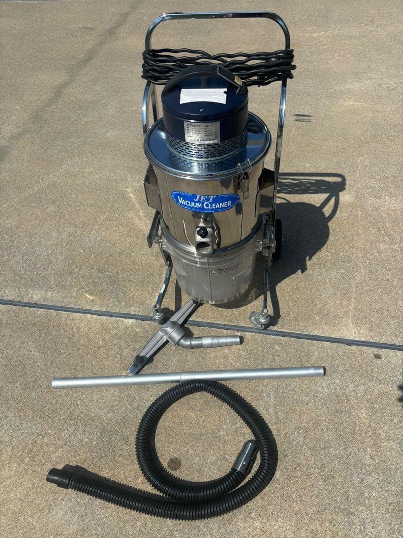 掃除機J&J ウェット＆ドライステンレススチール製