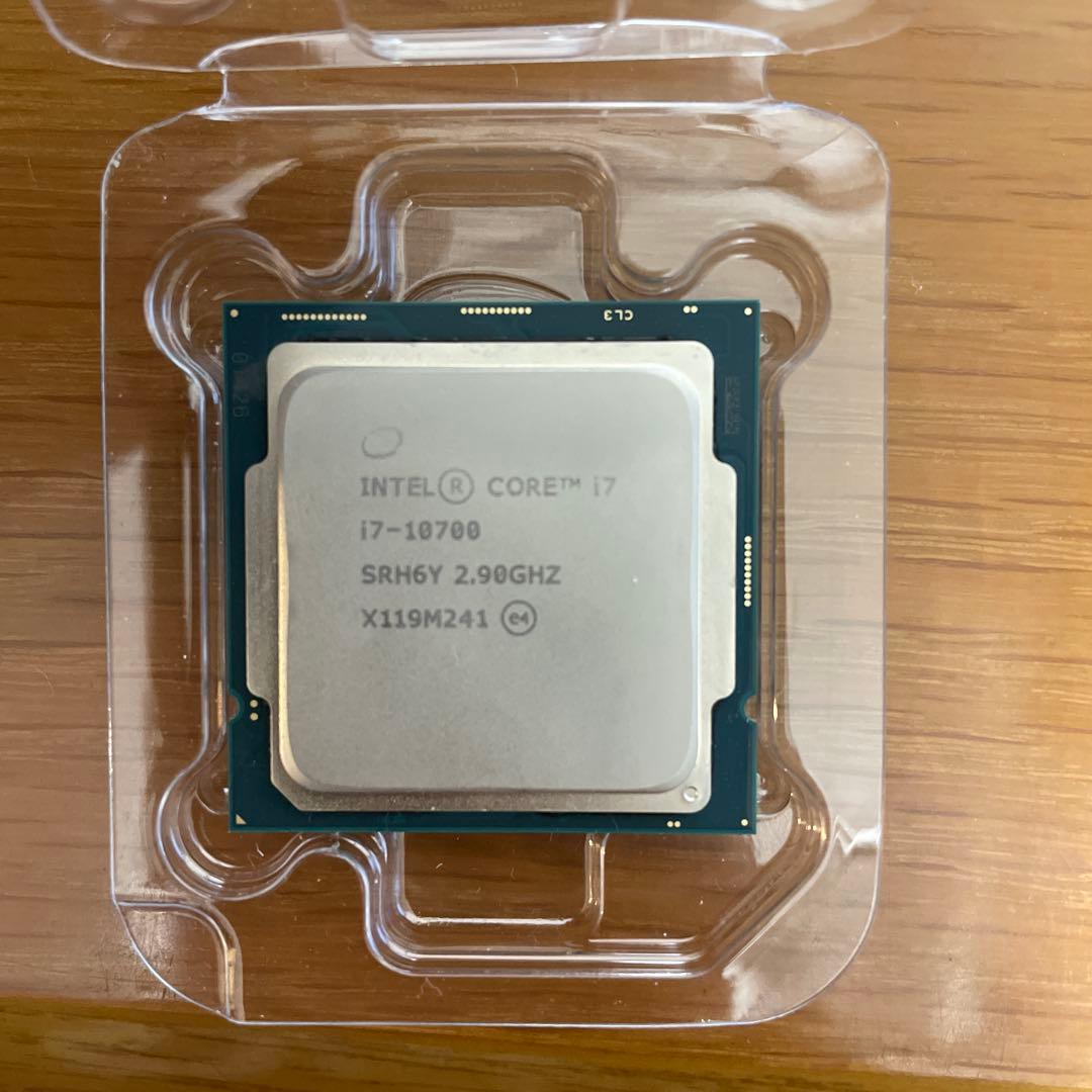 Intel Core i7-10700 CPU 4個セット