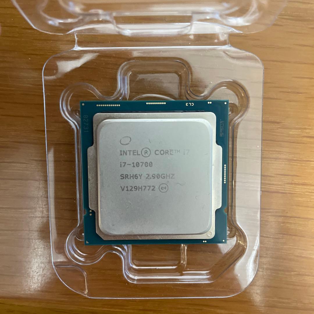 Intel Core i7-10700 CPU 4個セット