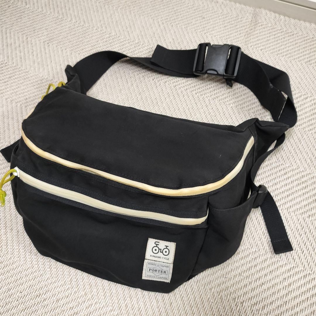 PORTERポーター ボディバッグ ウエストポーチ 木梨サイクル コラボ