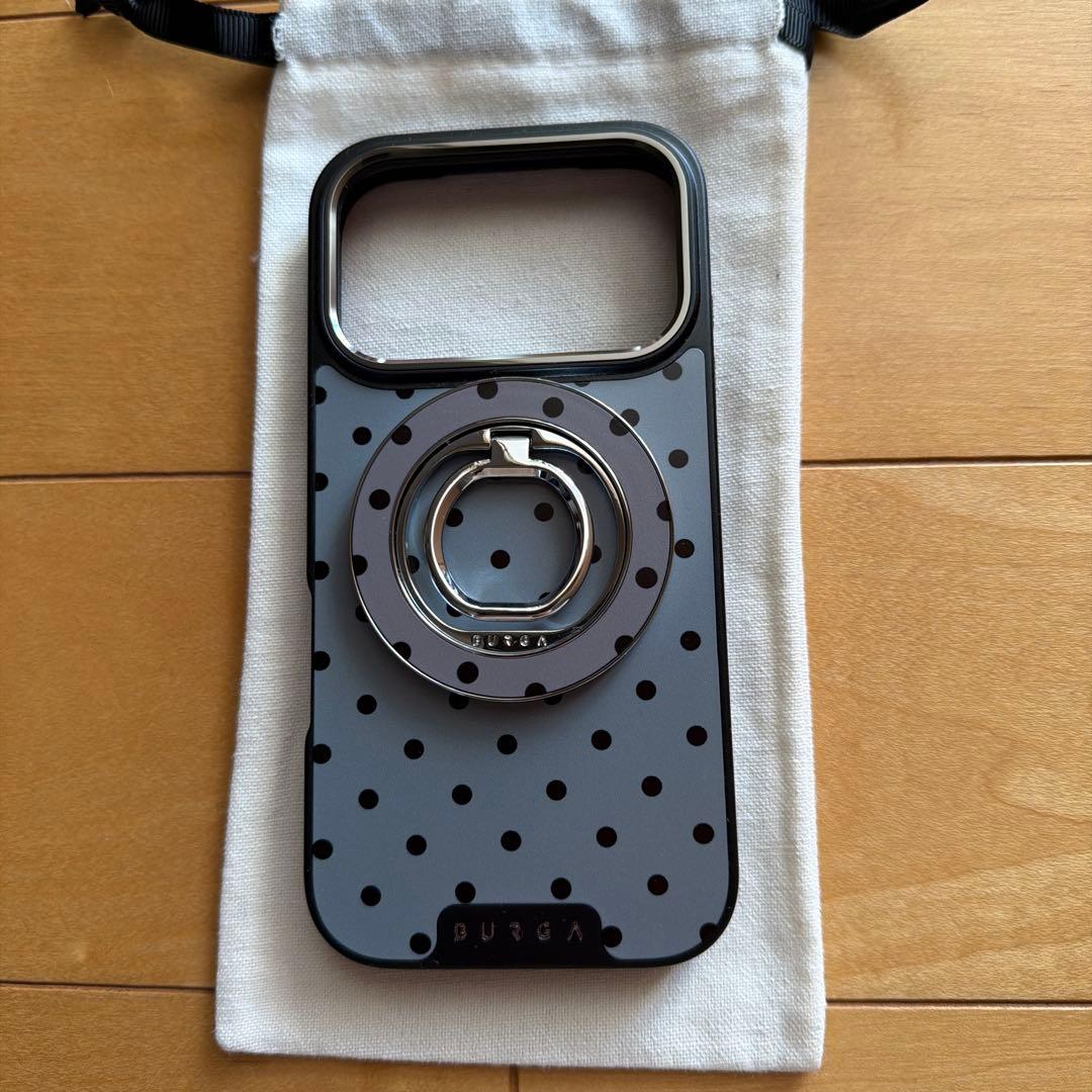 【BURGA】iPhone17Pro ケース　& リングホルダー
