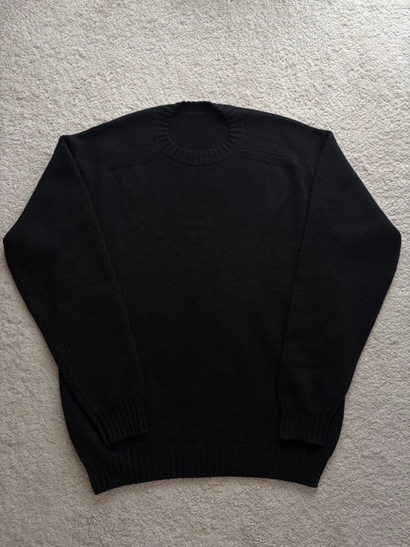 cash&barba キャッシュベイビークルーネックニット Black サイズ2