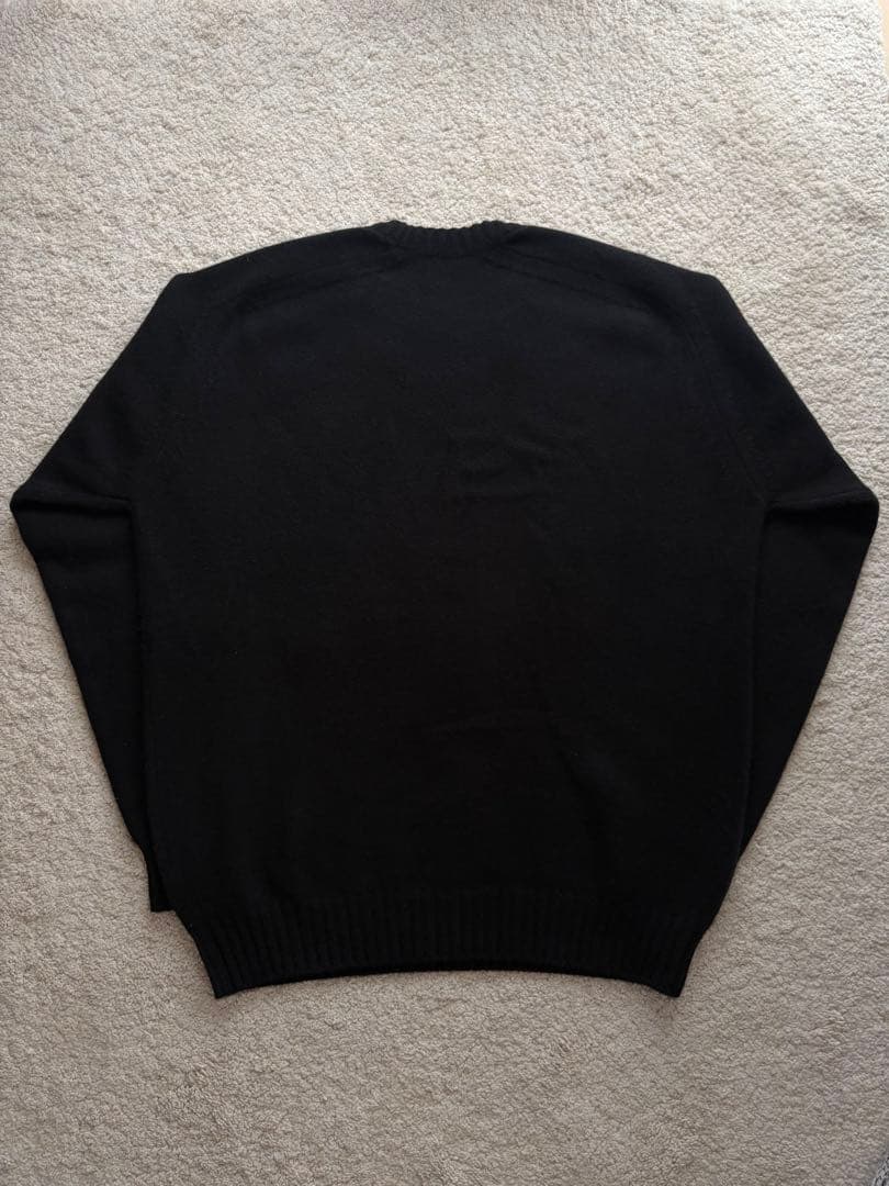 cash&barba キャッシュベイビークルーネックニット Black サイズ2