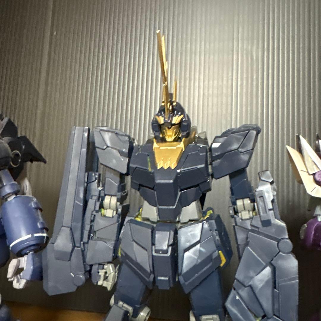 カ*ス様 MG RE 組み立て済みガンプラ4機セット