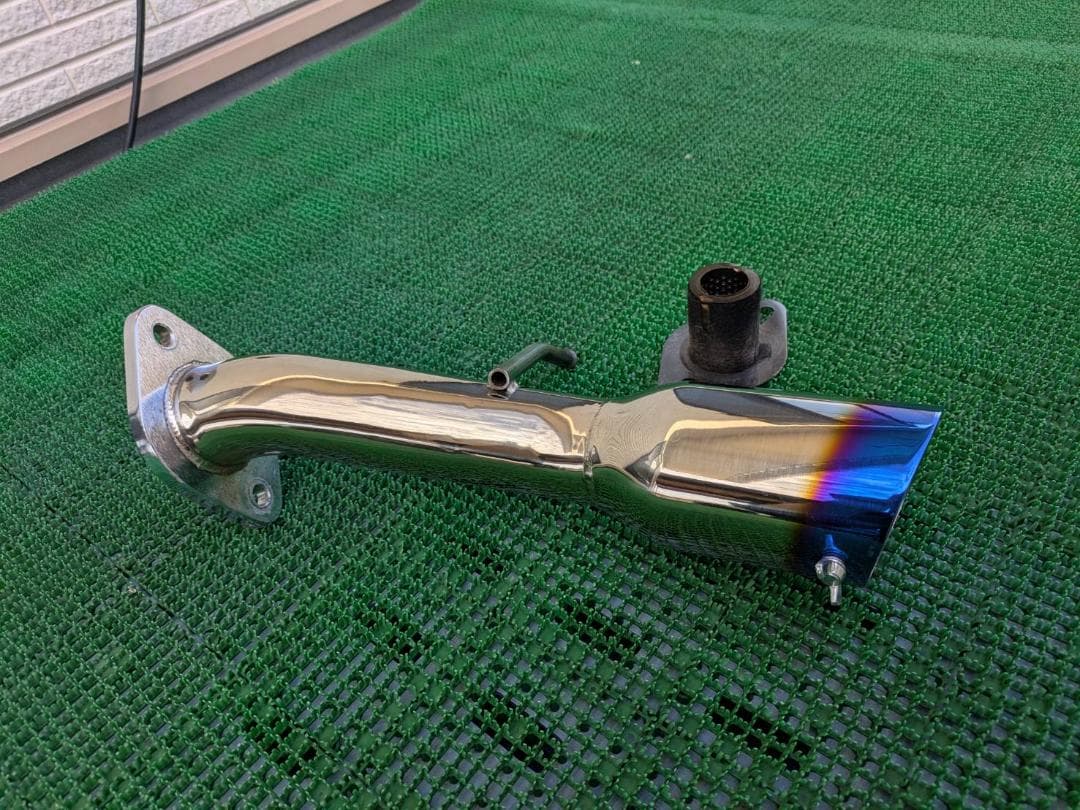 最終値下げZN6後期 リアピースストレートマフラー インナーサイレンサ