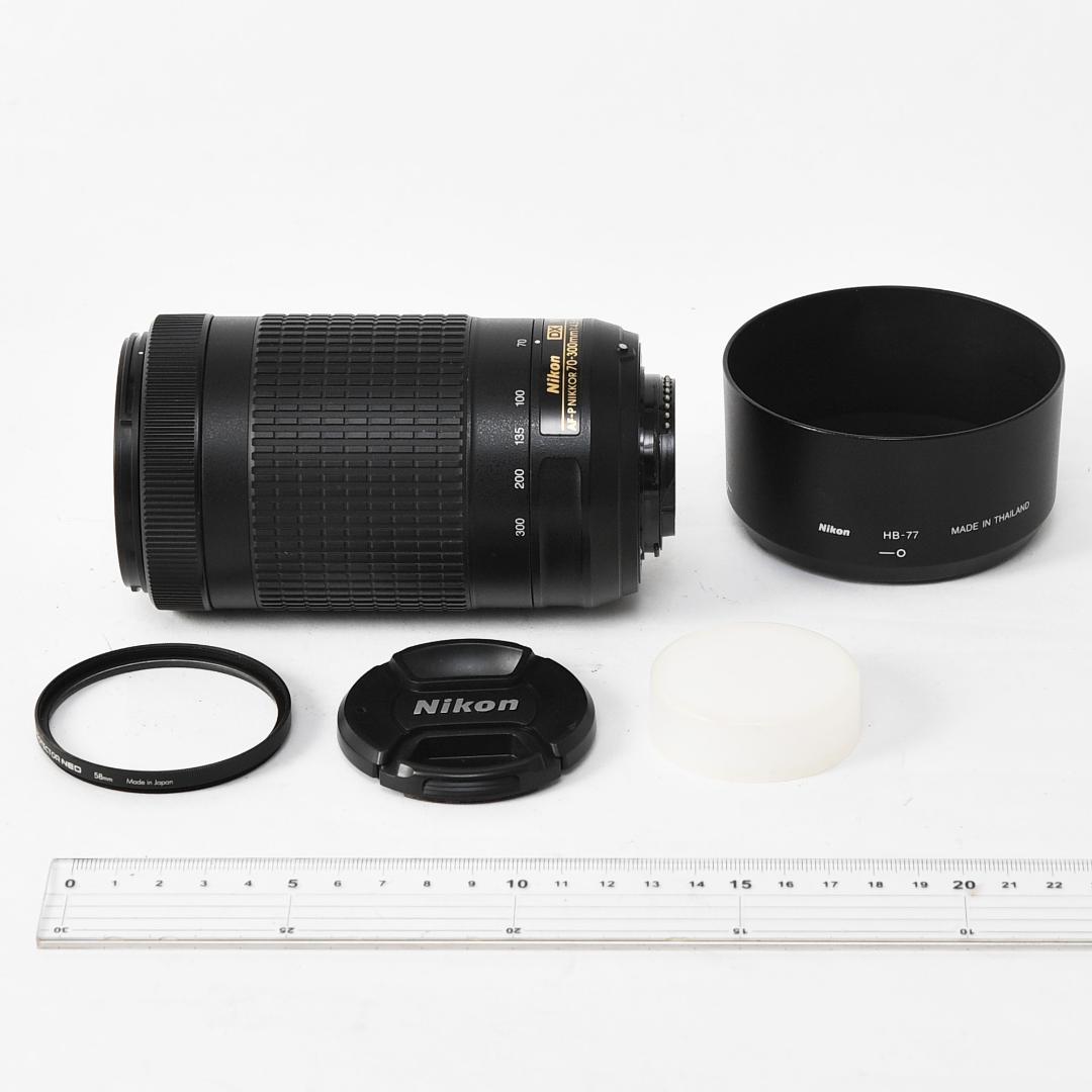 【作例有】ニコンAF-P DX 70-300mm f4.5-6.3G VR 美品
