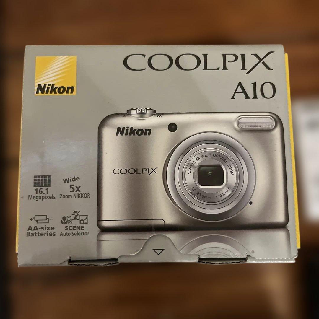 Nikon COOLPIX A10 シルバー 本体 箱付　レトロ　レア