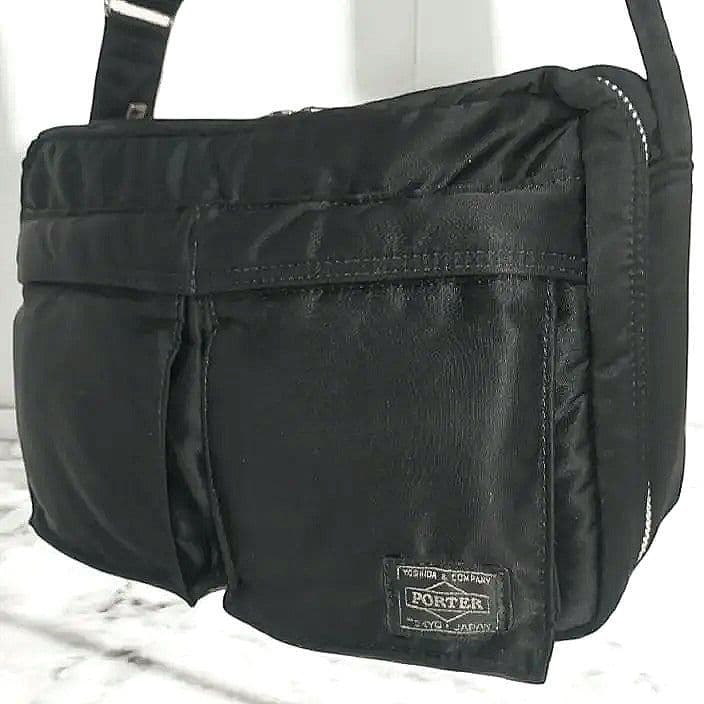 ✨廃盤品✨PORTER タンカー　2層式　ショルダーバッグ　ブラック