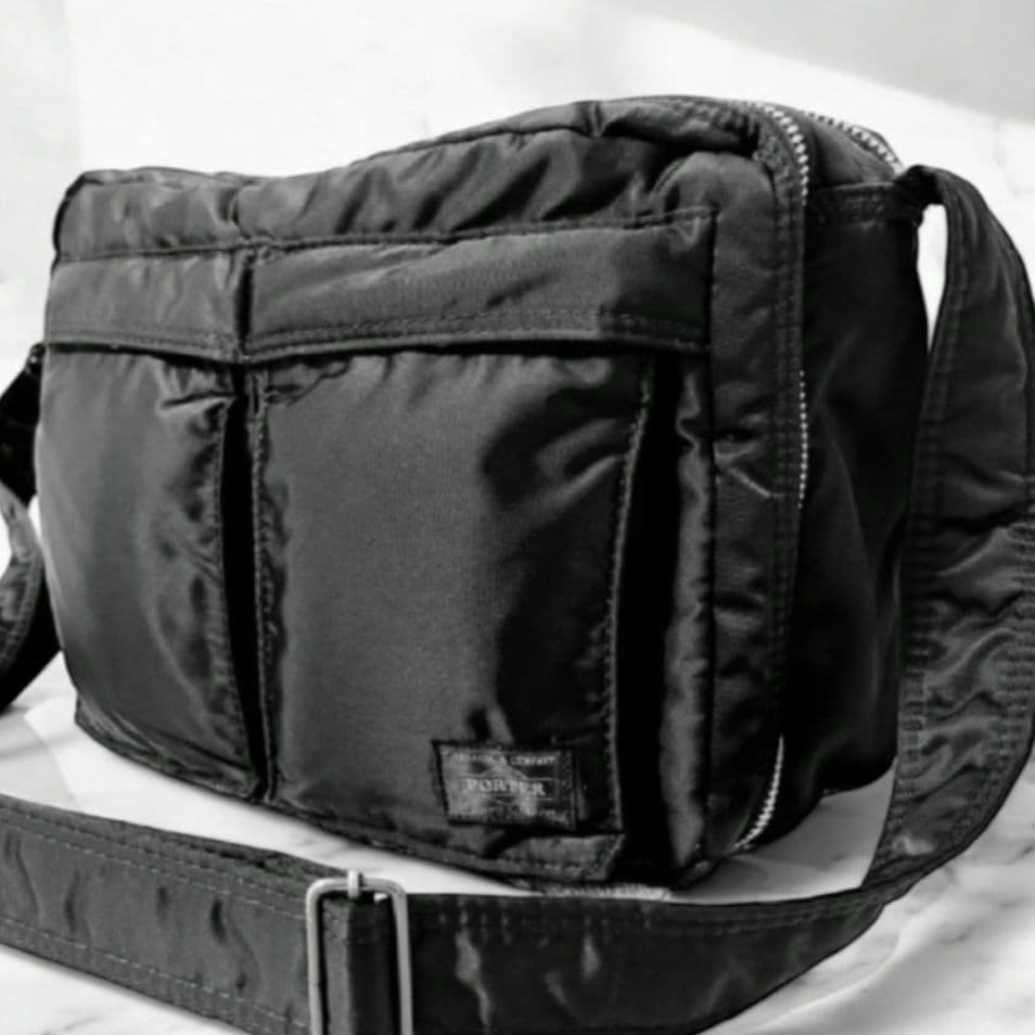 ✨廃盤品✨PORTER タンカー　2層式　ショルダーバッグ　ブラック