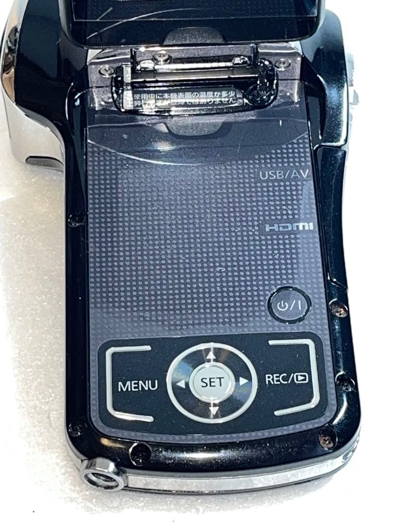 ☆美品☆Panasonic防水型デジタルムービーカメラHX-WA10ブラック