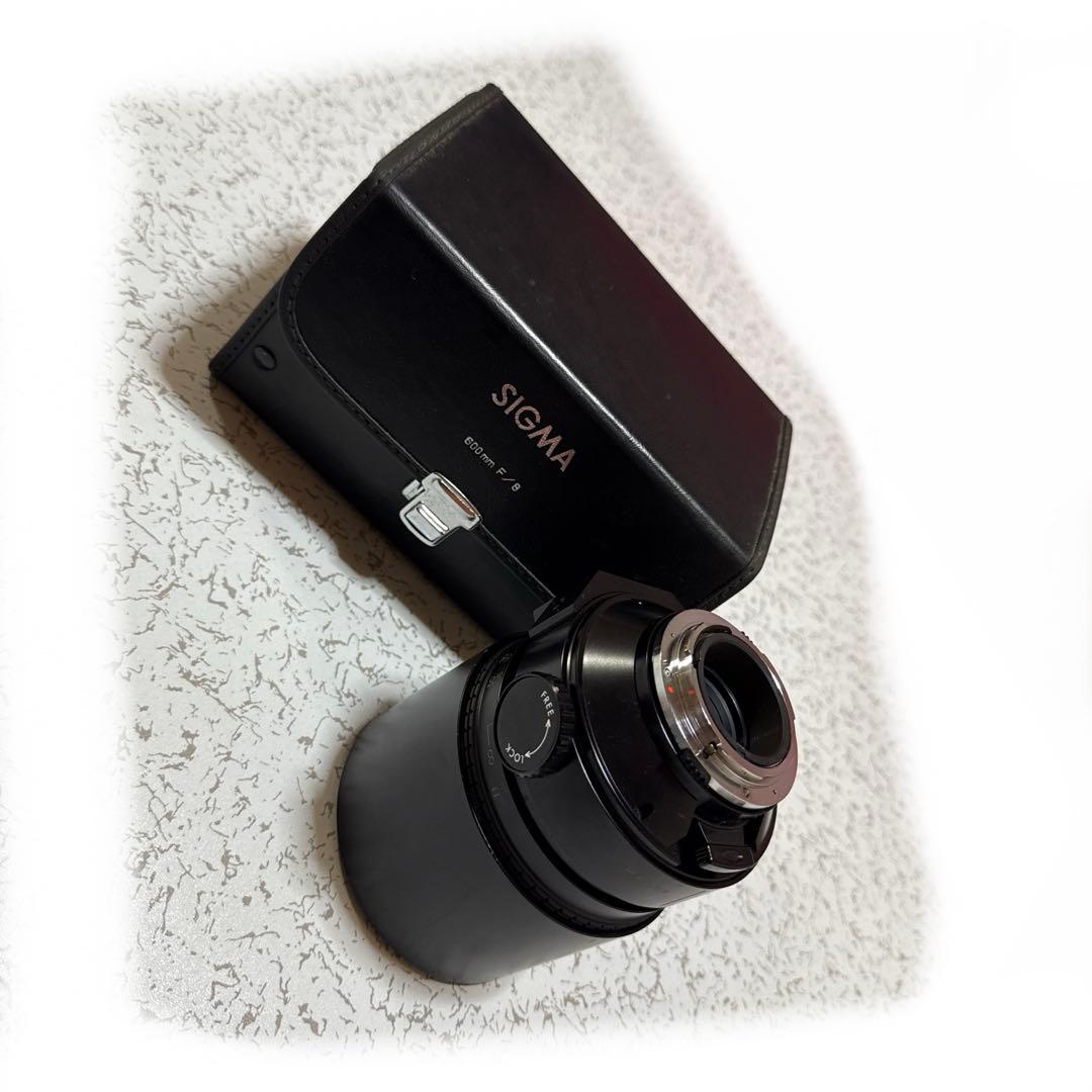 SIGMA 600mm F/8 レンズ 専用ケース付き