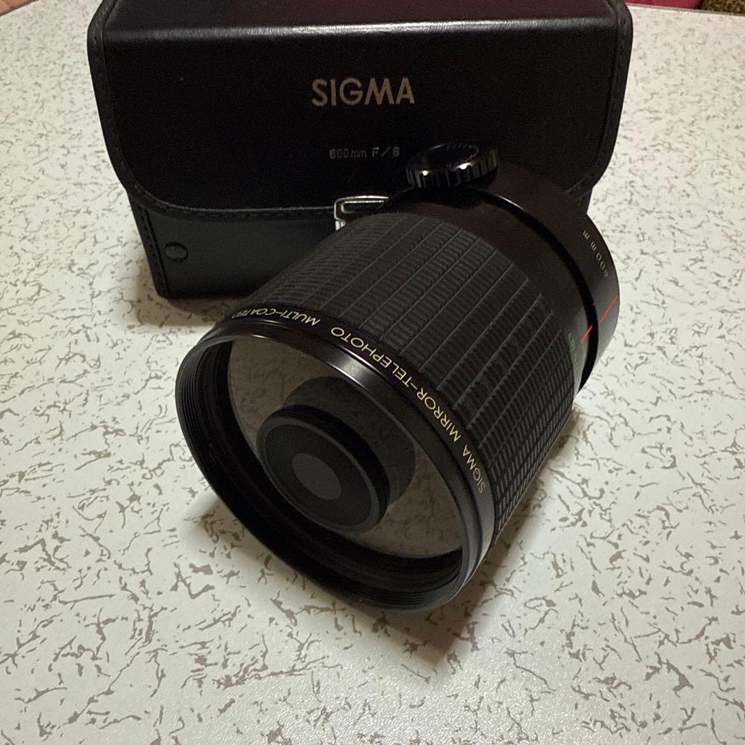 SIGMA 600mm F/8 レンズ 専用ケース付き