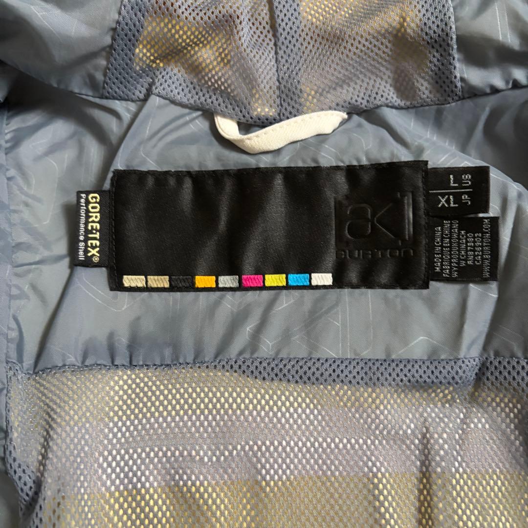 XLサイズ BURTON AK　バートン　ジャケット　ゴアテックス　クール　白