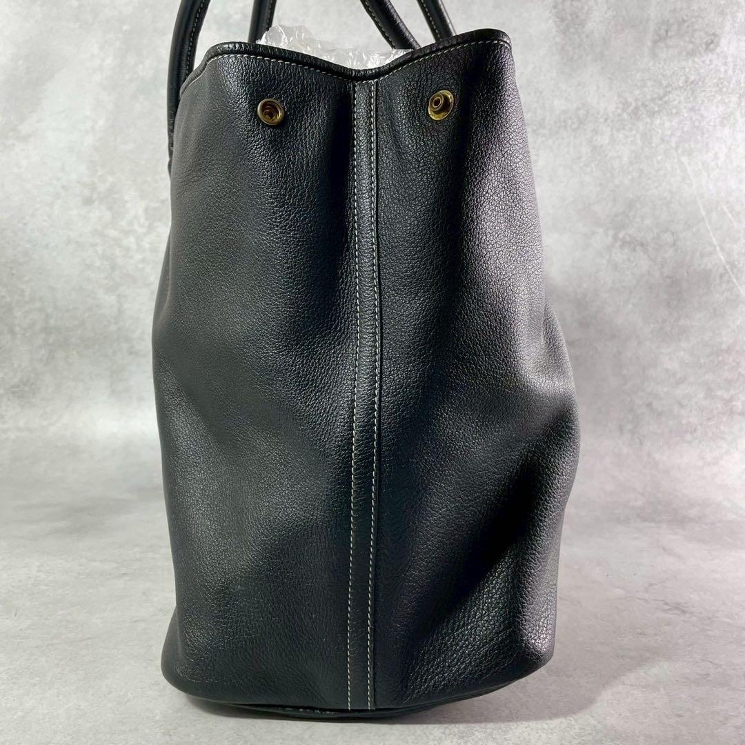 シセイ 946 トートバッグ オールレザー A4可 肩掛け ブラック ビジネス