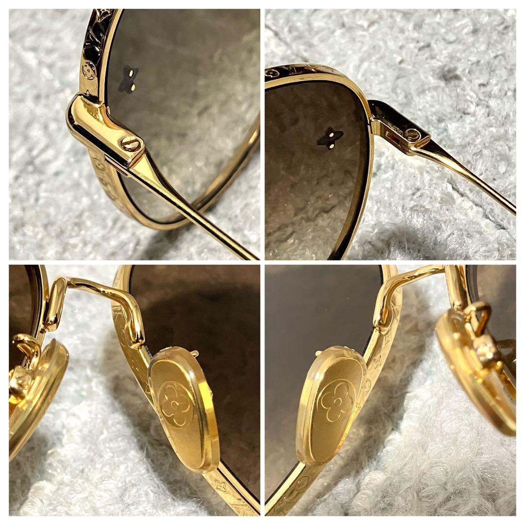 新作完売モデル！ルイヴィトン［サングラス］LVパイロット　ダブルブリッジ　メガネ