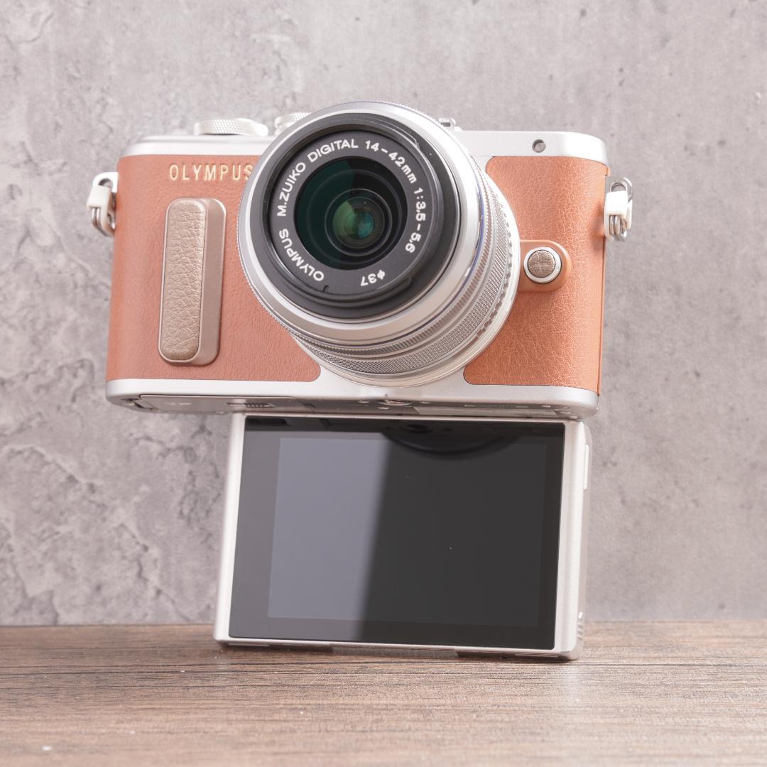 ショット数6029回で美品✨自撮り✨OLYMPUS PEN E-PL8　1093