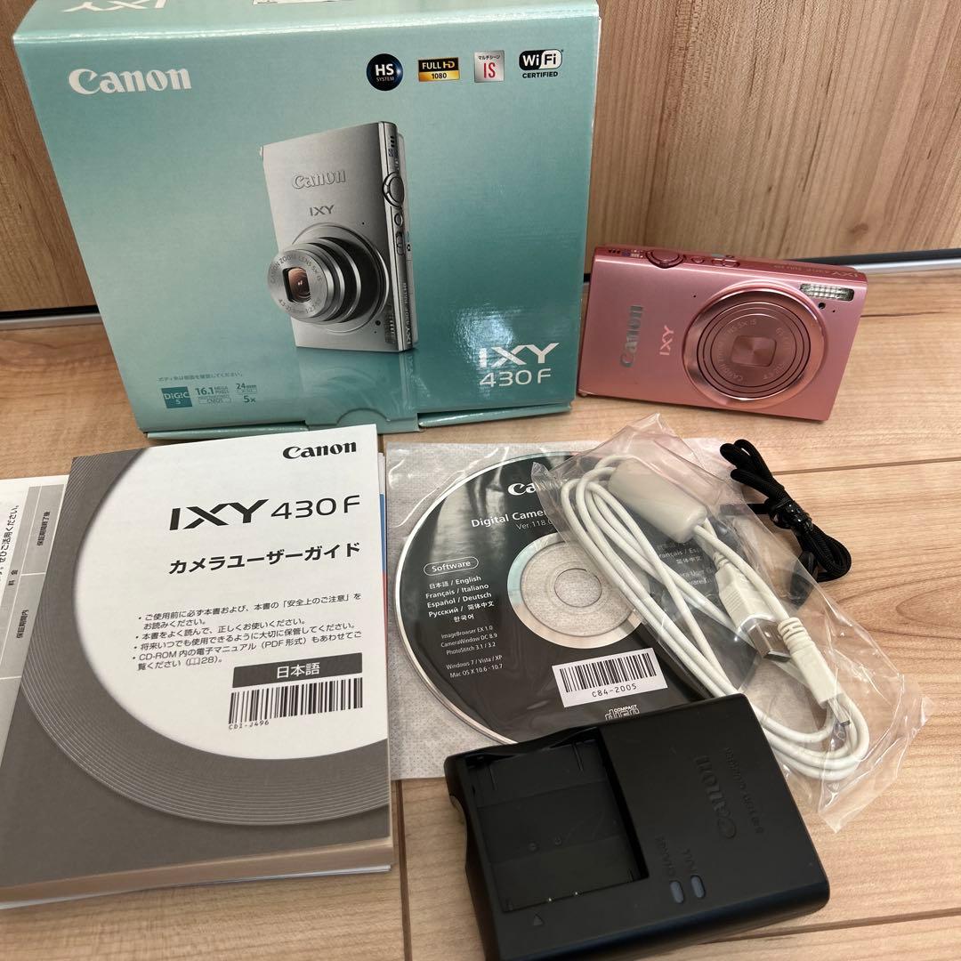 Canon IXY 430F ピンク 動作確認済