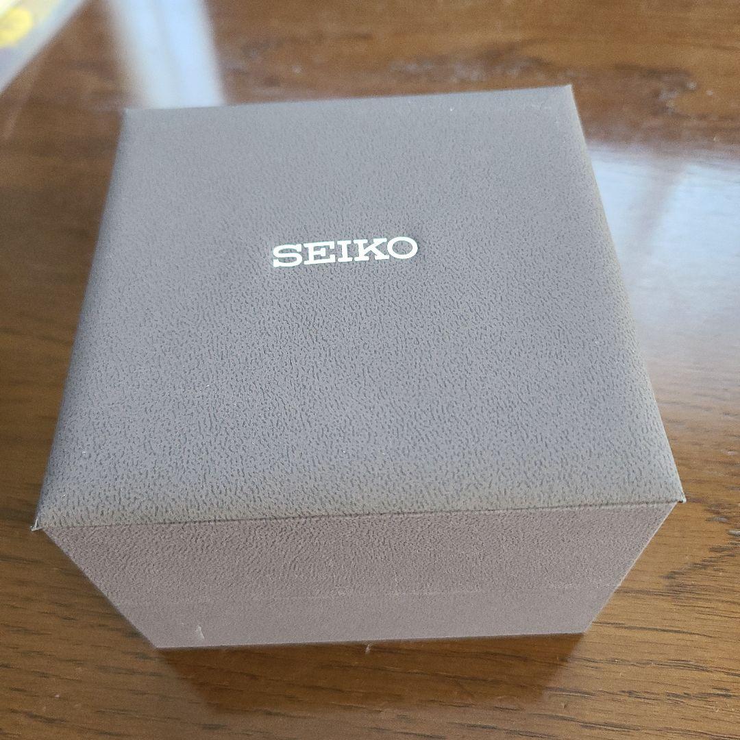 SEIKO ASTRON クロノグラフ ダークブルー ソーラー電波、説明書付