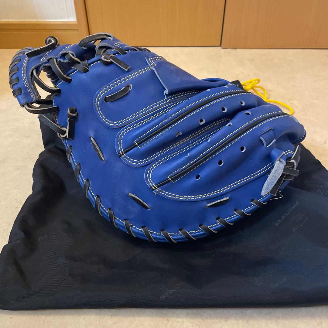 ゼット　軟式キャッチャーミット（袋付き）