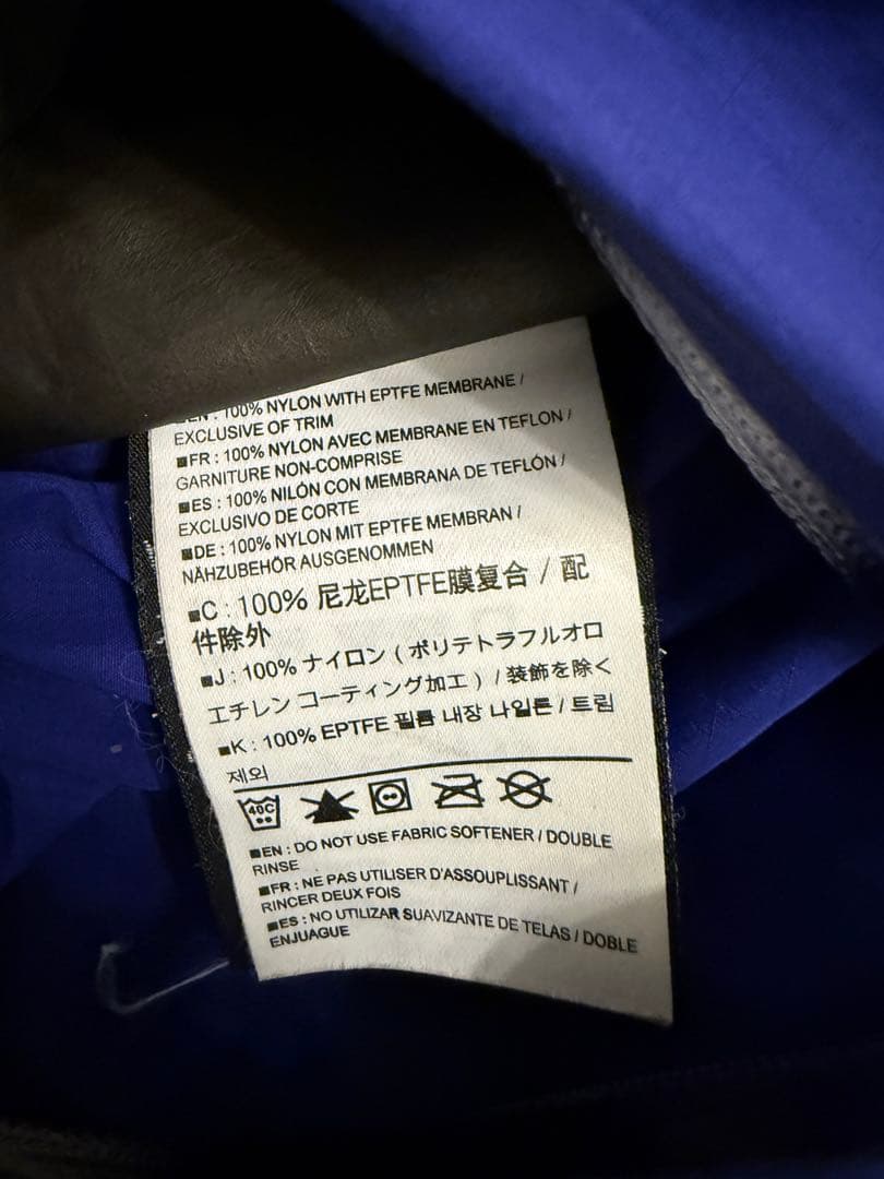 ARC'TERYX メンズ マウンテンパー　M/M