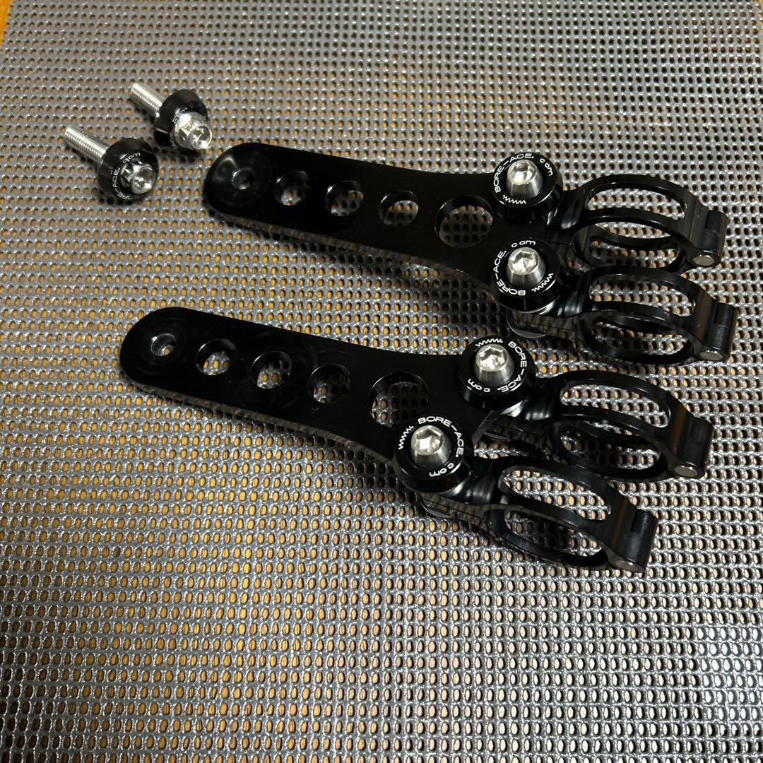 SR400 ボアエース ベッドライトステー