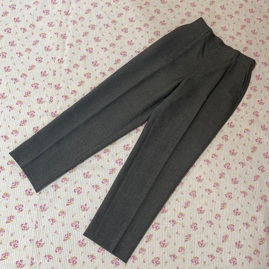 スーツセレクト パンツスーツ L W68 ストレッチ 営業職 Vカラー DMW