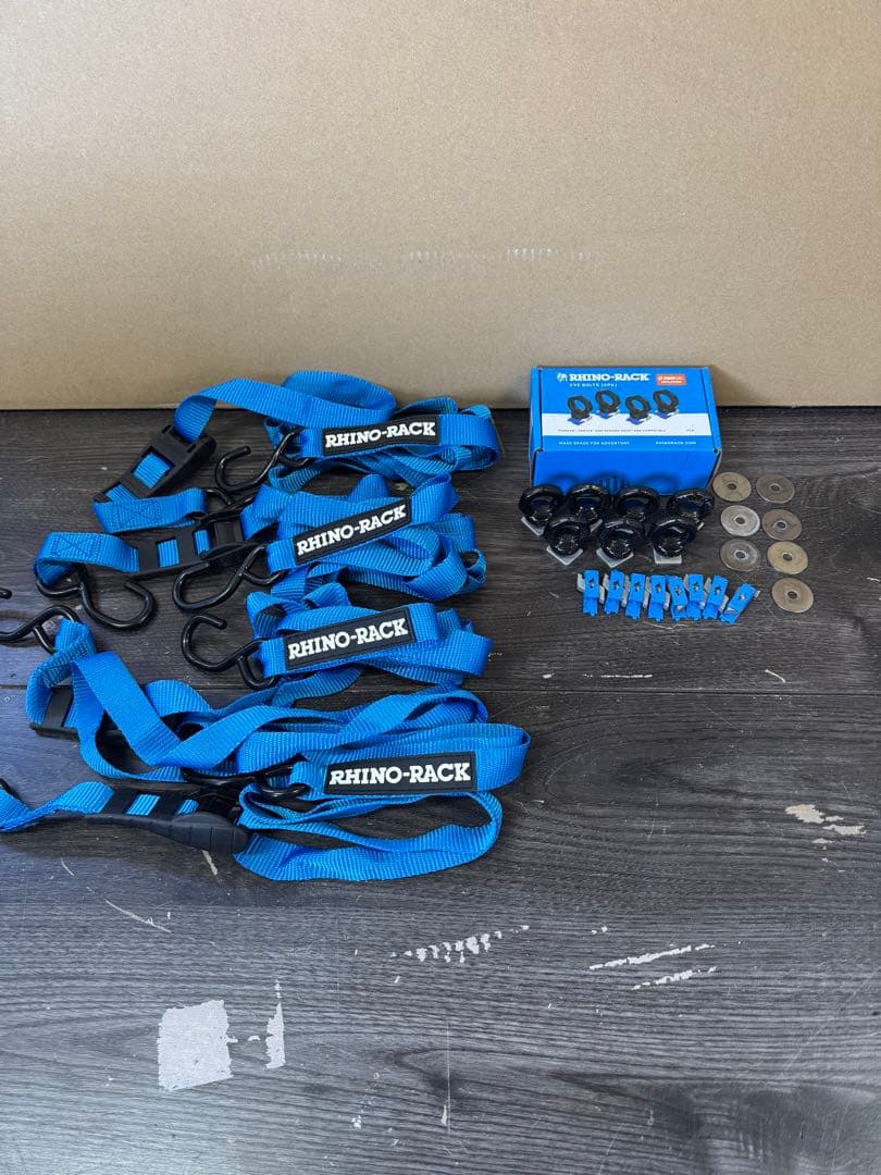 RHINO-RACK ライノラック　ストラップセット ラッシングベルト
