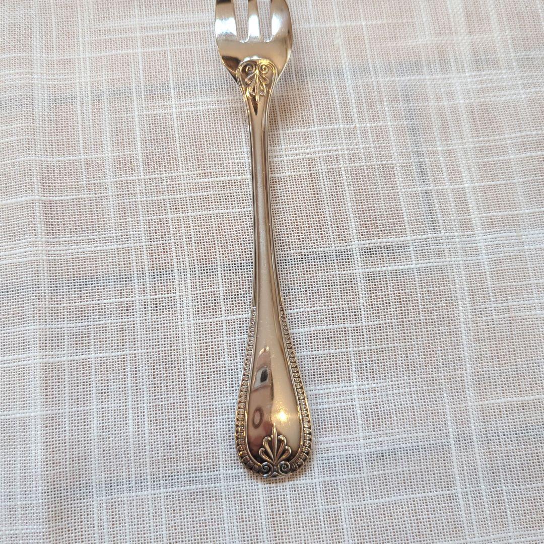 最終価格　美品　クリストフル　デザートフォーク　銀色6本セット