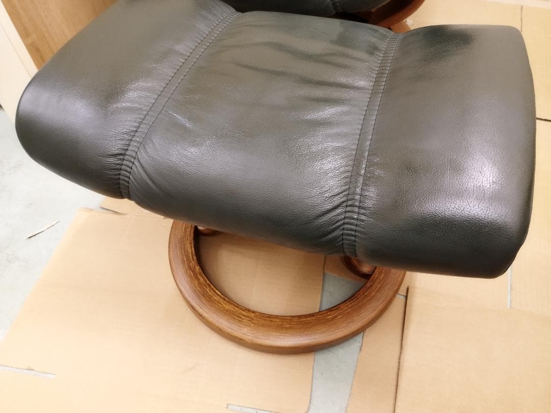 【美品】EKORNES エコーネス ストレスレスチェア＆オットマン コンサル