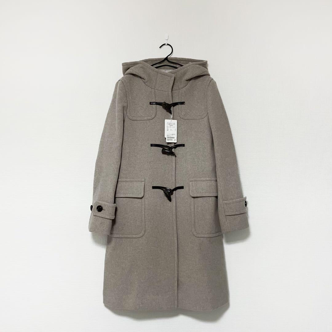 値札あり　グリーンレーベルリラクシング　ダッフル ロング コート