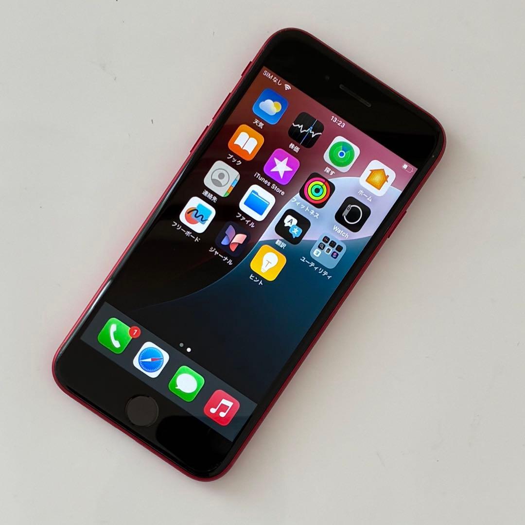M15【電池新品100％表示】iPhone SE3 128GB レッド