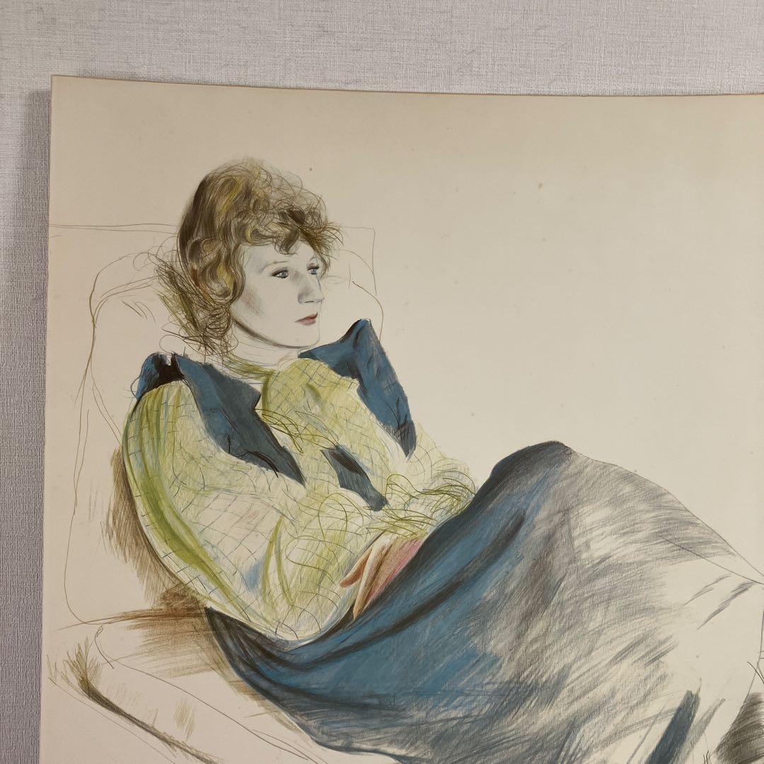 デイヴィッド・ホックニー 展示会ポスター 1982年