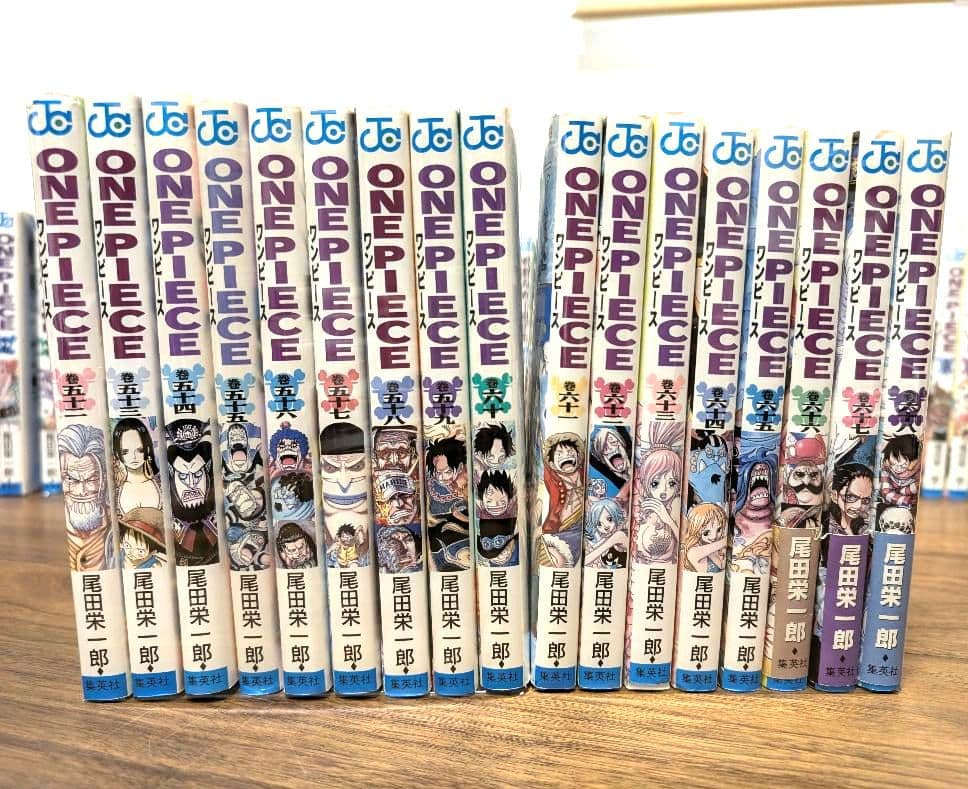 ONE PIECE 全109巻 全巻セット 初版多数 帯あり