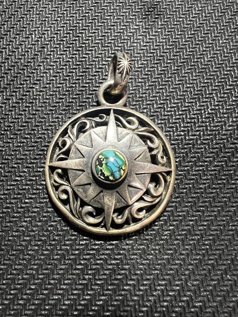 ロックSAAD ターコイズ ペンダントトップ