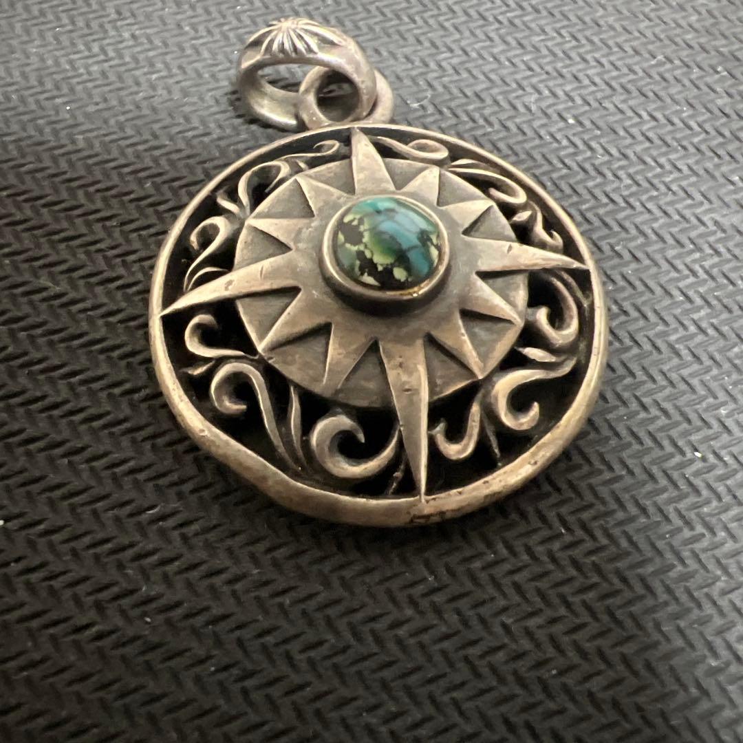 ロックSAAD ターコイズ ペンダントトップ