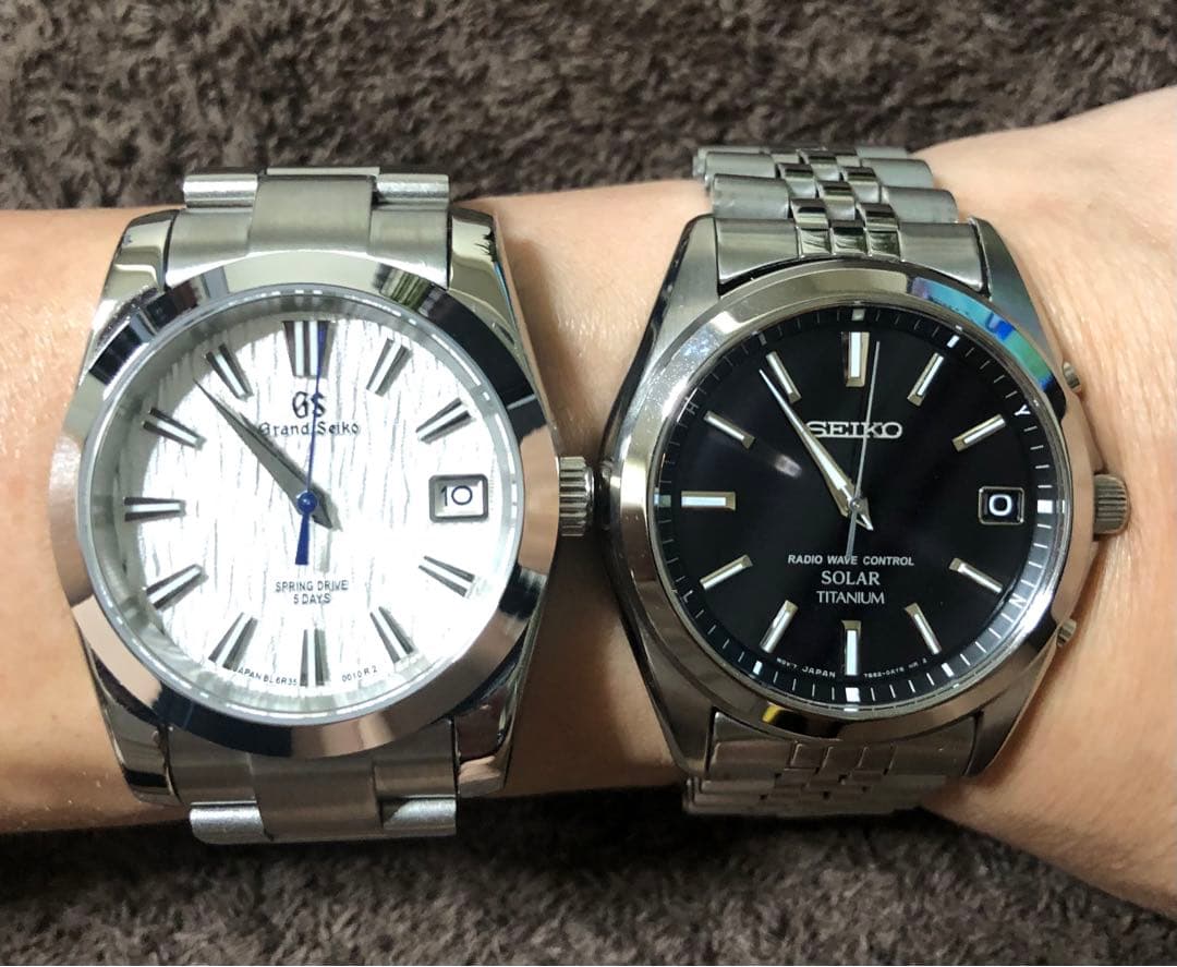 SBTM217 7B52-0AK0チタン ソーラー電波 ジュビリーブレス換装